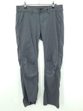 Prana Halle Straight Leg Hiking Pants 6 Gray